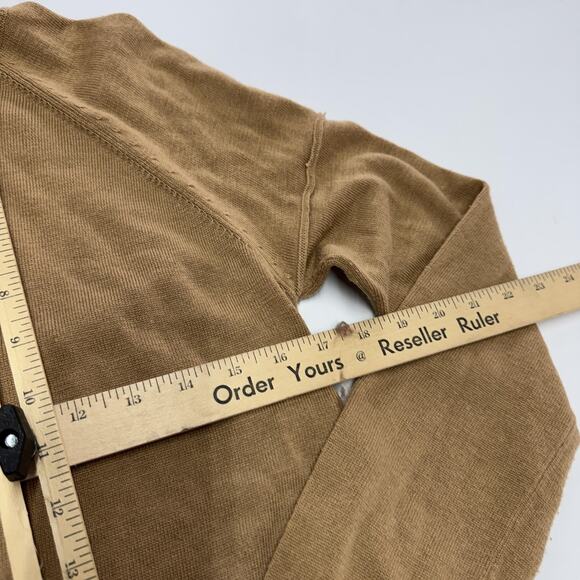 KF/Kaufman Franco Sweater Womens Medium Turtleneck Mixed Media‎ Layered Pullover - Picture 8 of 9